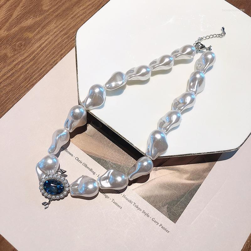 Choker Irregular Large Pearl Necklace Short Super Fairy Fashion Neck Chain Female Tide Clavicle Accessories For Women
Choker Irregular Large Pearl Necklace Short Super Fairy Fashion Neck Chain Female Tide Clavicle Accessories For Women