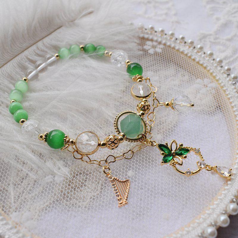Link Bracelets Anime Venti Women Bracelet Genshin Impact Woman Fashion Charms Cosplay Crystal Adjustable Chain Bangles Alloy Armband
Link Bracelets Anime Venti Women Bracelet Genshin Impact Woman Fashion Charms Cosplay Crystal Adjustable Chain Bangles Alloy Armband