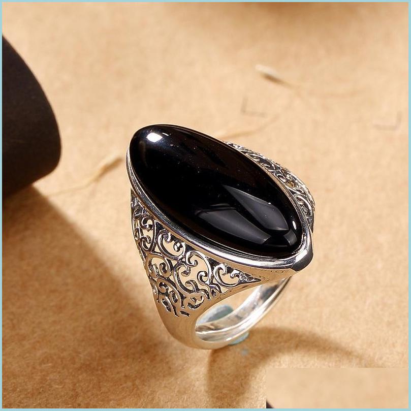 Cluster Rings Cluster Rings Uunico S925 Sterling Sier Thai Inlaid Chalcedony Garnet Red Corundum Blue Sandstone Female Highend Open Dhvfz
Cluster Rings Cluster Rings Uunico S925 Sterling Sier Thai Inlaid Chalcedony Garnet Red Corundum Blue Sandstone Female Highend Open Dhvfz