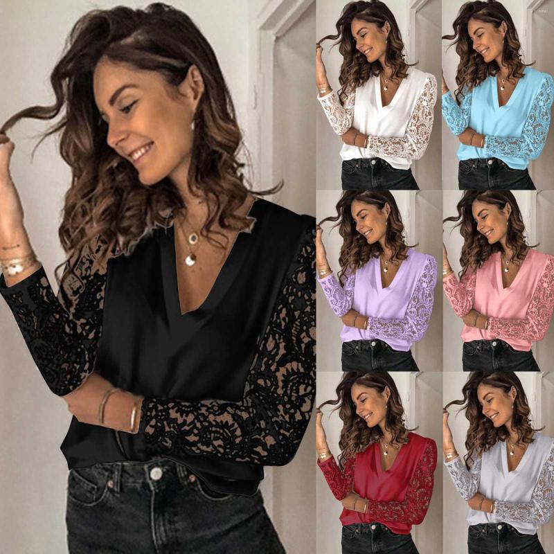 Women' Blouses Elegant Women Blouse Tops Lady Sexy Mesh Solid Pure Color Blusas Long Sleeve V Neck Black White Purple Tunic
Women' Blouses Elegant Women Blouse Tops Lady Sexy Mesh Solid Pure Color Blusas Long Sleeve V Neck Black White Purple Tunic