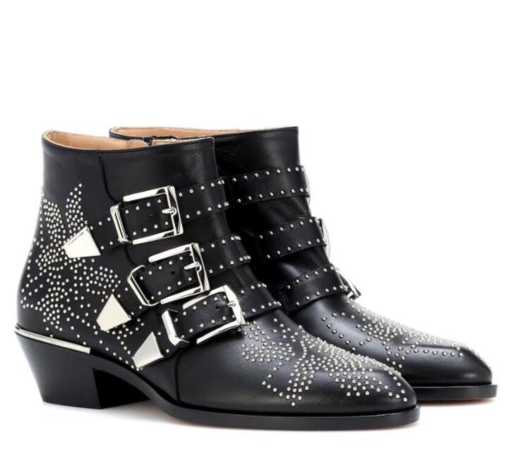 Winter Fashion Women Boots Susanna calfskin leather Embellishment diamond Ankle Bootss Chunky Heel Combat Boot Party Wedding latest fashion shoe
Winter Fashion Women Boots Susanna calfskin leather Embellishment diamond Ankle Bootss Chunky Heel Combat Boot Party Wedding latest fashion shoe