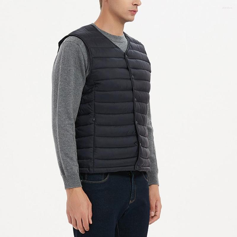 Men's Vests Trendy Winter Waistcoat Outwear Padded Slim Fit Firm Stitching Men Vest Coat Thermal, Black
Men's Vests Trendy Winter Waistcoat Outwear Padded Slim Fit Firm Stitching Men Vest Coat Thermal, Black
