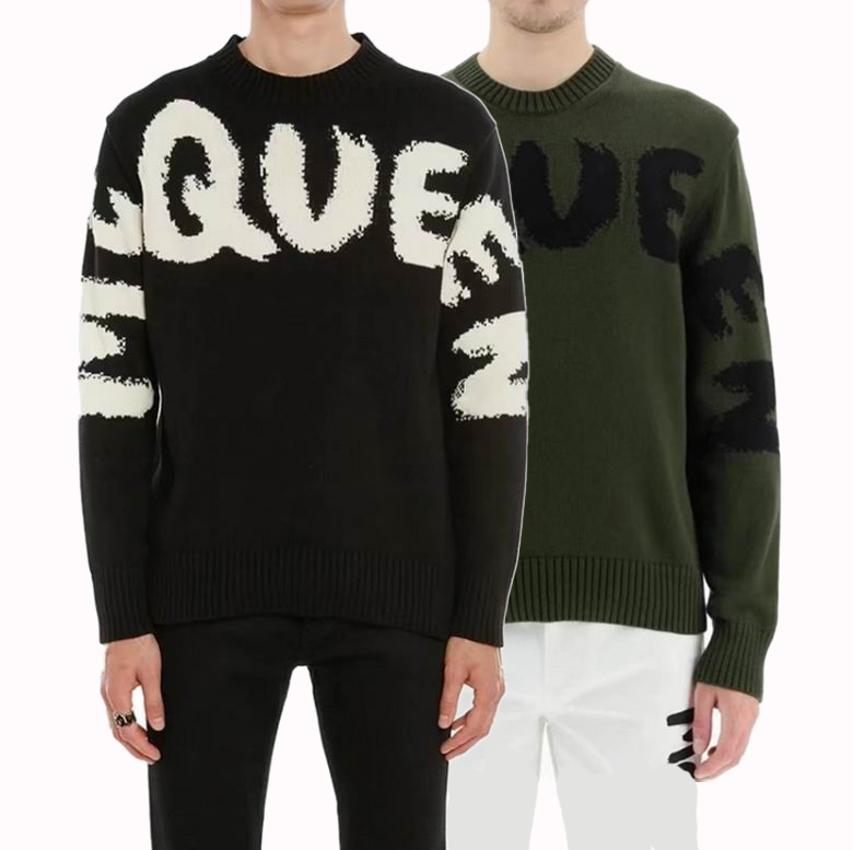 Designers Alexander Sweaters Men Womens Long Sleeve Knitted Pullovers Letters Queen Senior Classic Leisure Autumn Winter Keep Warm Oversize Top Clothing 
Designers Alexander Sweaters Men Womens Long Sleeve Knitted Pullovers Letters Queen Senior Classic Leisure Autumn Winter Keep Warm Oversize Top Clothing