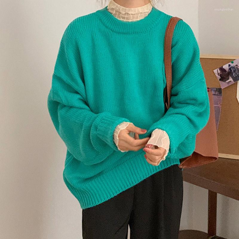 Women's Sweaters Knitted Women O-Neck Korean Pullovers Solid Long Sleeve Jumper Loose Tops Female 2022 Autumn Winter Sweater Students, Purple
Women's Sweaters Knitted Women O-Neck Korean Pullovers Solid Long Sleeve Jumper Loose Tops Female 2022 Autumn Winter Sweater Students, Purple