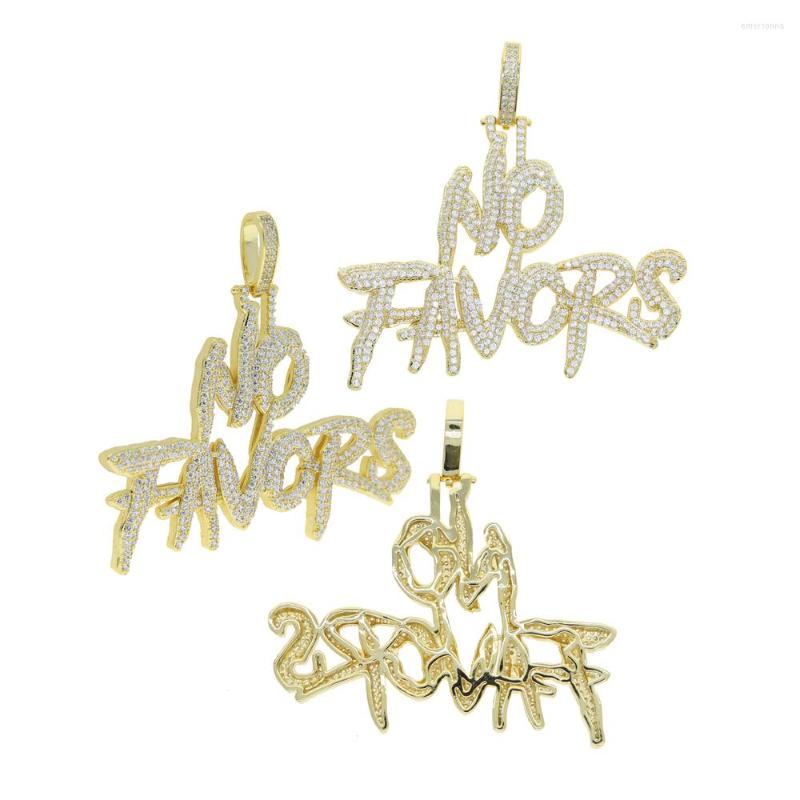 Chains Arrived Letter No Favors Pendant With Full Cubic Zircon Paved Hip Hop Charm Necklace 60cm Gold Silver Colot Rope Chain
Chains Arrived Letter No Favors Pendant With Full Cubic Zircon Paved Hip Hop Charm Necklace 60cm Gold Silver Colot Rope Chain