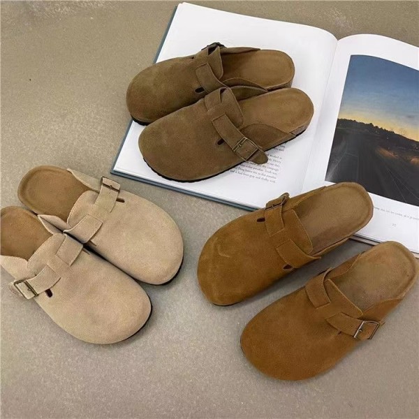 Slippers Women Slides Autumn Winter Soft Surface Slipper New Designer 5A Leather Indoor Fashion Metal Buckle Flat Heel Casual Shoes Luxury Brand Outdoor Flip Flops
Slippers Women Slides Autumn Winter Soft Surface Slipper New Designer 5A Leather Indoor Fashion Metal Buckle Flat Heel Casual Shoes Luxury Brand Outdoor Flip Flops