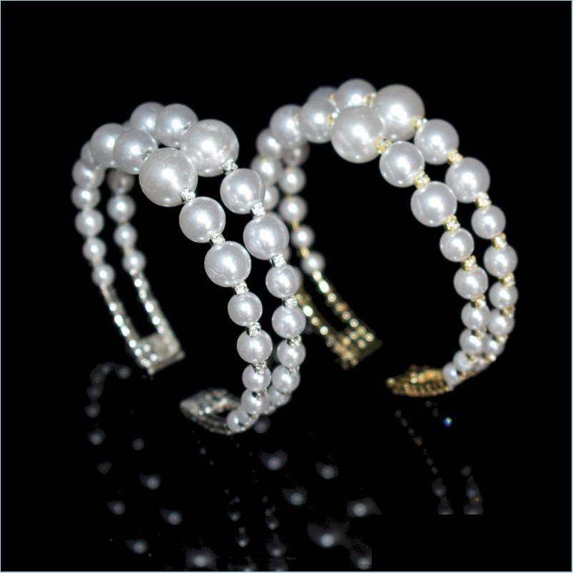 Bangle Bangle Imitation Pearl Bracelet 2 Row Crystal Open Ladies Girls Party Jewelrybangle Drop Delivery 2022 Jewelry Bracelets Dhvj3
Bangle Bangle Imitation Pearl Bracelet 2 Row Crystal Open Ladies Girls Party Jewelrybangle Drop Delivery 2022 Jewelry Bracelets Dhvj3