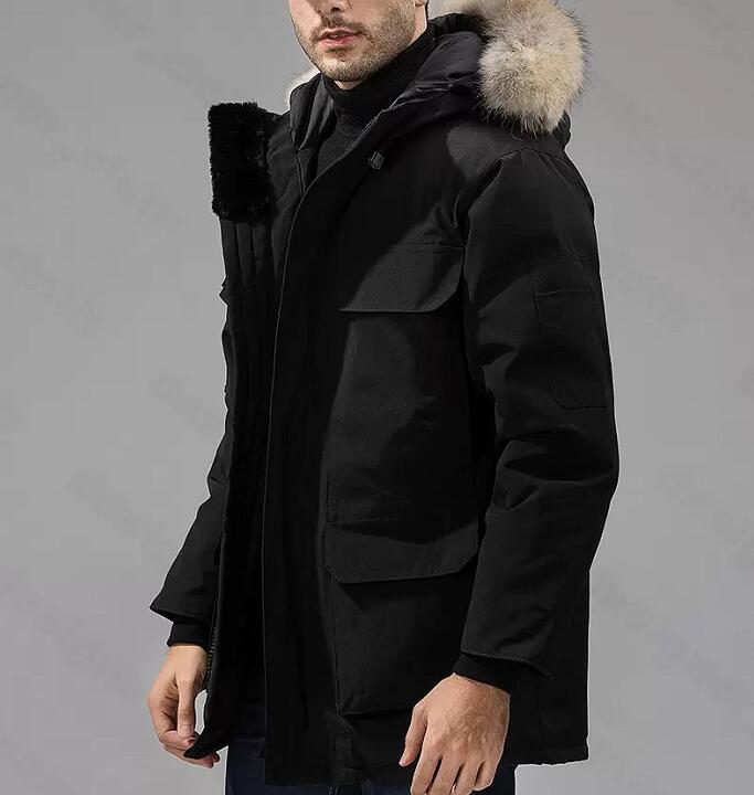 Parkas Coats Mens Womens Designers Down Jackets Veste Homme Winter Jassen Puffer Big Fur Hoody Apparel Fourrure Outerwear Manteau Hiver Canadian Parka, Black
Parkas Coats Mens Womens Designers Down Jackets Veste Homme Winter Jassen Puffer Big Fur Hoody Apparel Fourrure Outerwear Manteau Hiver Canadian Parka, Black