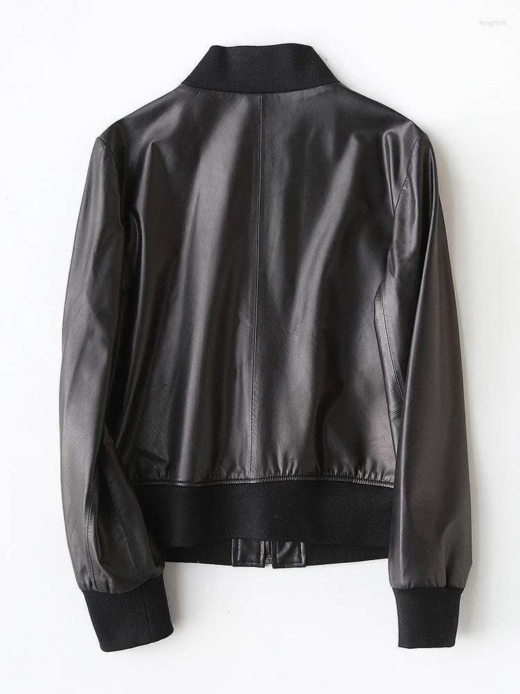 Women's Leather Sheepskin Coat Genuine Women For 2022 Short Casual Bomber Jacket Spring Autumn Veste Cuir Femme KQN28206-2 J2422, Black
Women's Leather Sheepskin Coat Genuine Women For 2022 Short Casual Bomber Jacket Spring Autumn Veste Cuir Femme KQN28206-2 J2422, Black
