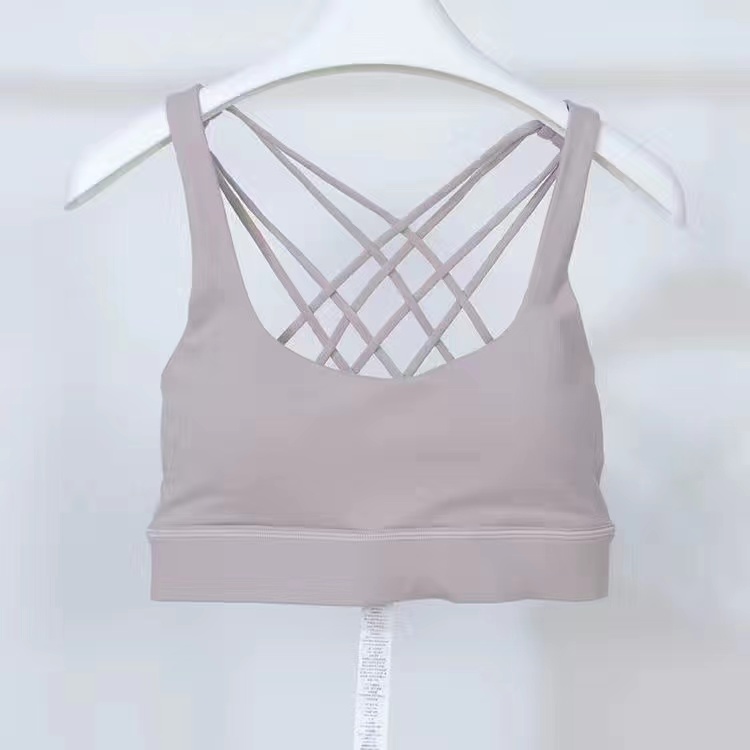 Bra LL Yoga Shockproof Cross Straps Outfit Running Gym Sport Tank Top Women Widen Hem Push Up Workout Fitness Undershirt Women Crop Tops U8D9, White
Bra LL Yoga Shockproof Cross Straps Outfit Running Gym Sport Tank Top Women Widen Hem Push Up Workout Fitness Undershirt Women Crop Tops U8D9, White