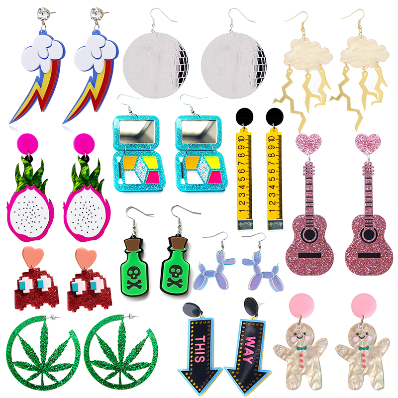 Stud Earrings For Women Fashion Charm Eardrop Hip Hop Girls Cute Sweet Exaggeration Special Creativity Tape Fruit Lightning Angel Da Smtn2
Stud Earrings For Women Fashion Charm Eardrop Hip Hop Girls Cute Sweet Exaggeration Special Creativity Tape Fruit Lightning Angel Da Smtn2
