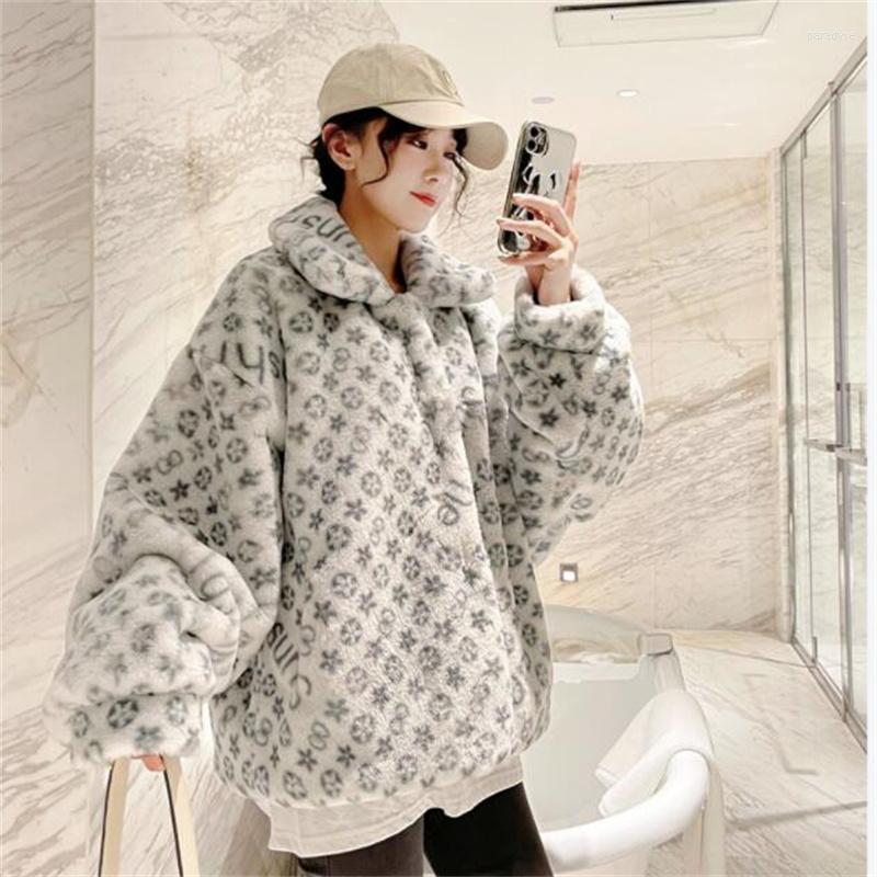 Women' Fur Winter Faux Jacket Womens Small Square Collar Thick Clothes Loose Long Sleeve Doll Plush Coats Spring Autumn, 0201
Women' Fur Winter Faux Jacket Womens Small Square Collar Thick Clothes Loose Long Sleeve Doll Plush Coats Spring Autumn, 0201