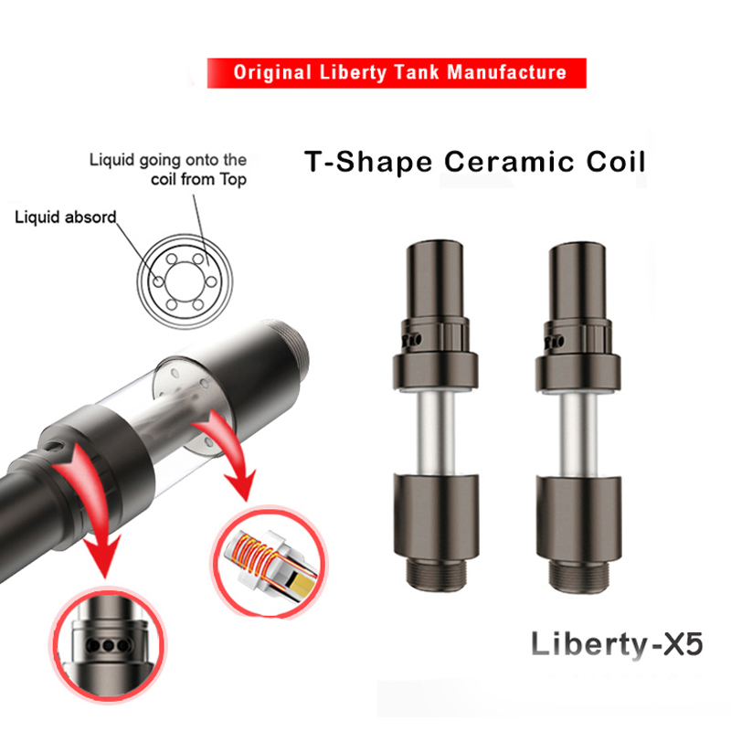 Amigo Liberty X5 Vape Cartridges 1ml 0.5ml Glass Tanks Thick Oil Cartridge Thanos-tech Vape Pens Atomizer Ceramic Coil Vaporizer Ecig
Amigo Liberty X5 Vape Cartridges 1ml 0.5ml Glass Tanks Thick Oil Cartridge Thanos-tech Vape Pens Atomizer Ceramic Coil Vaporizer Ecig
