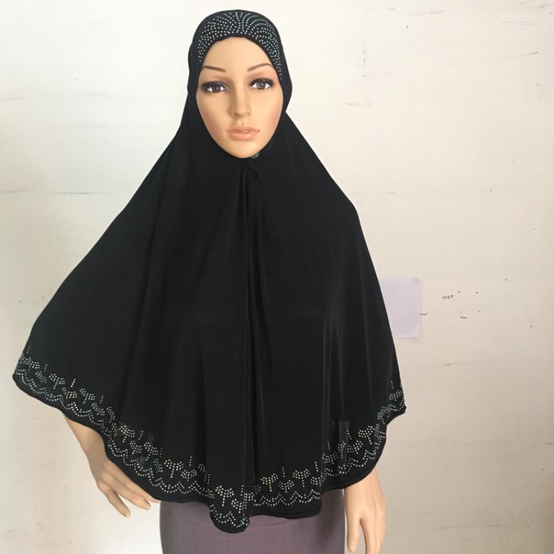 Ethnic Clothing H1386 Latest Big Size Instant Hijab Rhinestones Pray Muslim Scarf Cover Bust Jibab Khimar
Ethnic Clothing H1386 Latest Big Size Instant Hijab Rhinestones Pray Muslim Scarf Cover Bust Jibab Khimar