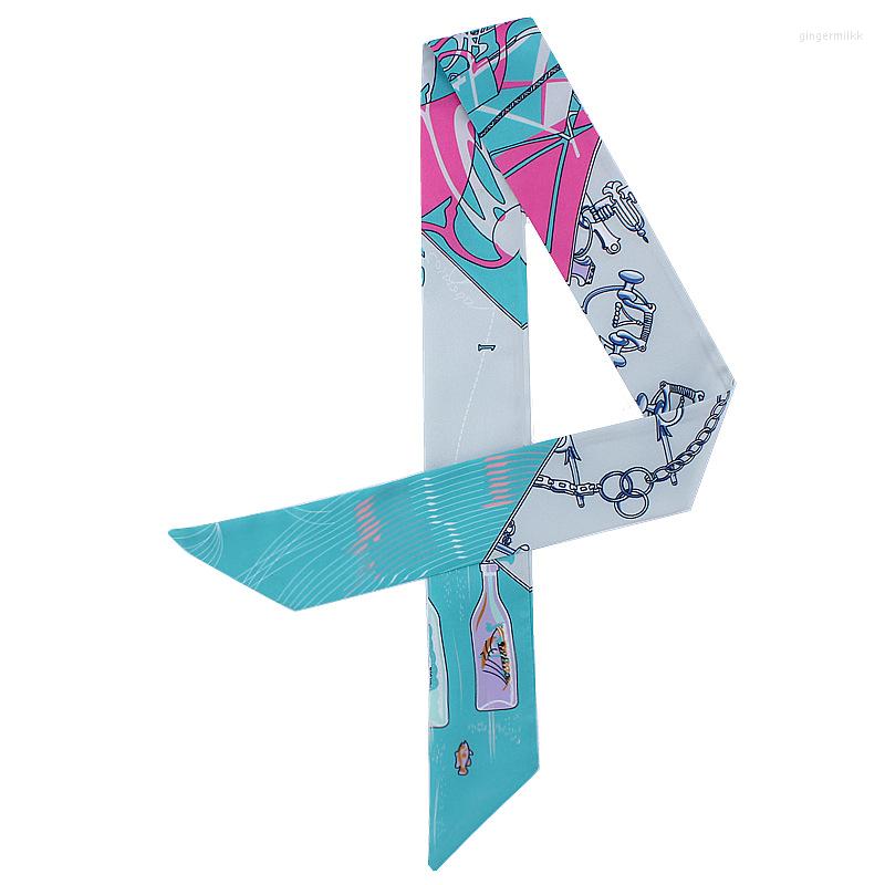 Scarves Est Chain Head Twill Silk Scarf Women Summer Autumn Design Ladies Vintage Handbags Bag Handle Small Ribbon Wholesale
Scarves Est Chain Head Twill Silk Scarf Women Summer Autumn Design Ladies Vintage Handbags Bag Handle Small Ribbon Wholesale