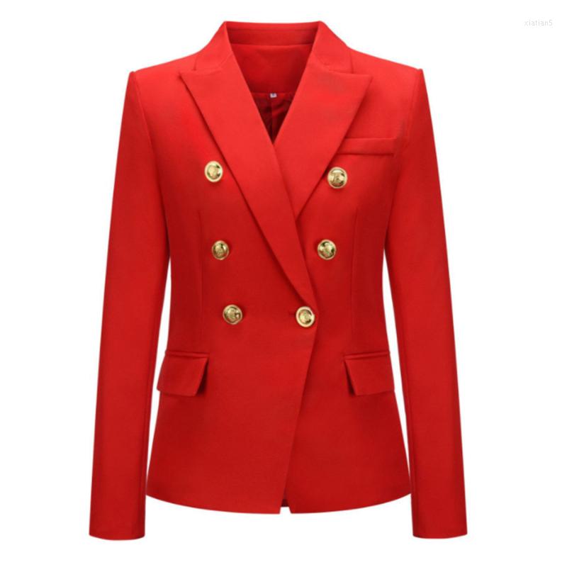 Women' Suits Sigutan 2023 White Blazer Women Slim Elegant Blazers Jacket Woman Fitting Metal Lion Buttons Double Breasted Femme, Check color
Women' Suits Sigutan 2023 White Blazer Women Slim Elegant Blazers Jacket Woman Fitting Metal Lion Buttons Double Breasted Femme, Check color