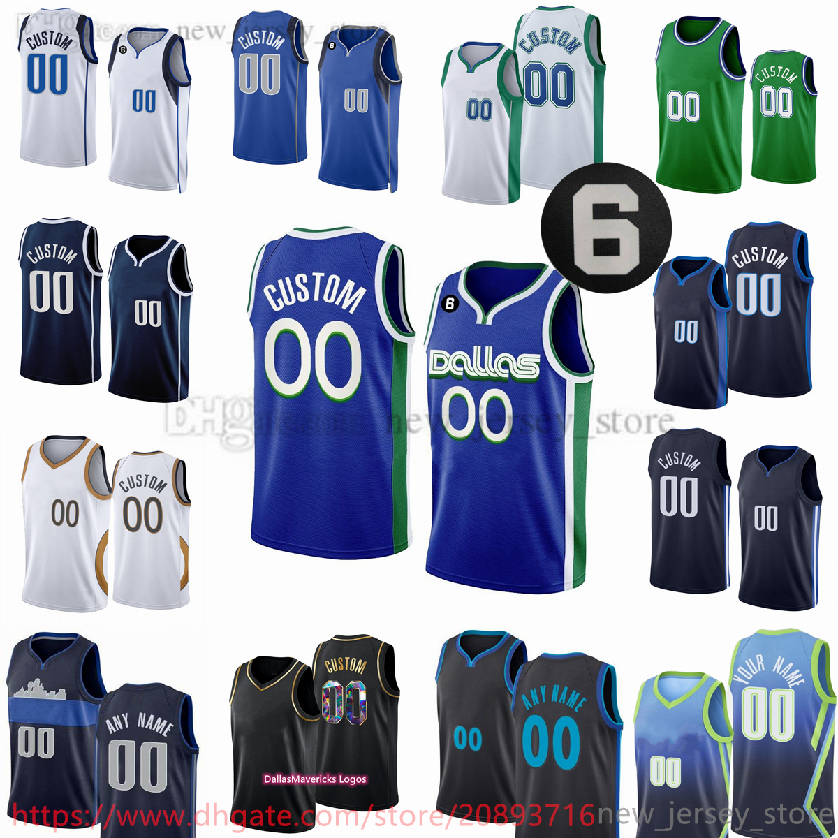 Custom Printed 2022-23 New Season Basketball Jersey Luka blue 77 Doncic 3 Jaden Hardy 11 Tim Hardaway Jr. 26 Spencer Dinwiddie 44 Davis Bertans 7 Dwight Powell 6 patch, Printed (with team logo)
Custom Printed 2022-23 New Season Basketball Jersey Luka blue 77 Doncic 3 Jaden Hardy 11 Tim Hardaway Jr. 26 Spencer Dinwiddie 44 Davis Bertans 7 Dwight Powell 6 patch, Printed (with team logo)