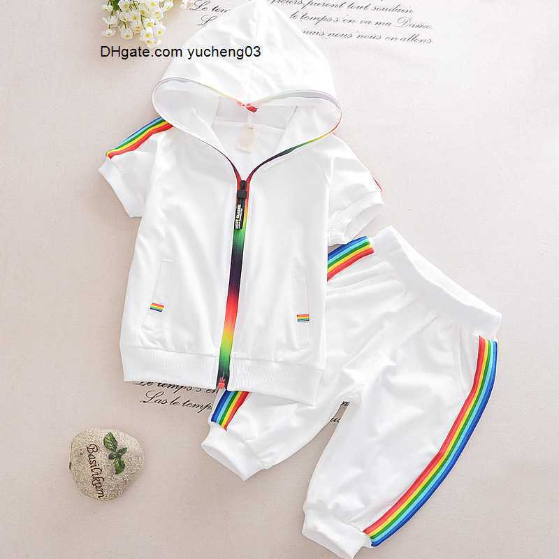Summer New Fashion Kids Boy Girls Clothes Sportswear Short Sleeve Colorful Zipper Hooded Clothing For Baby Children Outfit Sets, Black
Summer New Fashion Kids Boy Girls Clothes Sportswear Short Sleeve Colorful Zipper Hooded Clothing For Baby Children Outfit Sets, Black