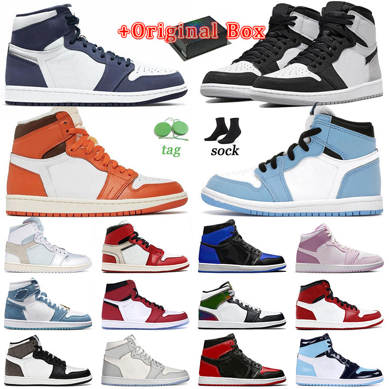 Jumpman1 With Box Basketball Shoes J1 OG High Wholesale Fashion Outdoor Mens Womens Denim Starfish Patent Bred Midnight Navy Georgetown US12 US13 Sneakers Trainers, A80 black gold 36-46
Jumpman1 With Box Basketball Shoes J1 OG High Wholesale Fashion Outdoor Mens Womens Denim Starfish Patent Bred Midnight Navy Georgetown US12 US13 Sneakers Trainers, A80 black gold 36-46