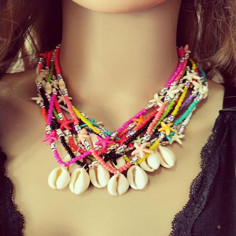 Choker Arrival Color Starfish Shell Pendant Necklace 2022 Fashion Retro Beach Handmade Beaded Jewelry Ladies Party Gift
Choker Arrival Color Starfish Shell Pendant Necklace 2022 Fashion Retro Beach Handmade Beaded Jewelry Ladies Party Gift