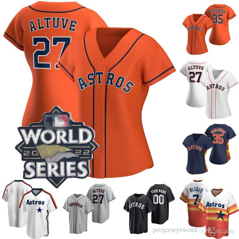 Womens & Youth Houston Jeremy Pena Astros 2022 World Series Jersey Justin Verlander Jose Altuve Alex Bregman Yuli Gurriel Yordan Alvarez Lui, Womens grey s-xxl
Womens & Youth Houston Jeremy Pena Astros 2022 World Series Jersey Justin Verlander Jose Altuve Alex Bregman Yuli Gurriel Yordan Alvarez Lui, Womens grey s-xxl