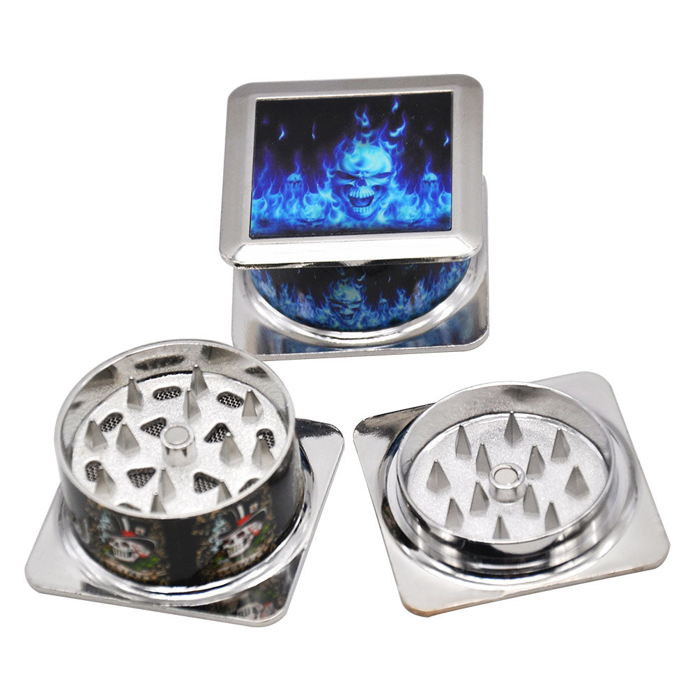 Smoking Accessories CHROMIUM CRUSHER cnc teeth filter net diameter 46MM zinc alloy smoke grinding machine tiger pattern bong
Smoking Accessories CHROMIUM CRUSHER cnc teeth filter net diameter 46MM zinc alloy smoke grinding machine tiger pattern bong