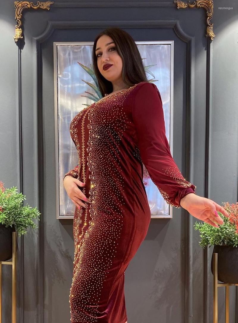 Ethnic Clothing Muslim Euramerican Africa Beautiful Women's Dress Noble Temperament Fashionable Diamond Robe Abaya Mujer Musulmana
Ethnic Clothing Muslim Euramerican Africa Beautiful Women's Dress Noble Temperament Fashionable Diamond Robe Abaya Mujer Musulmana
