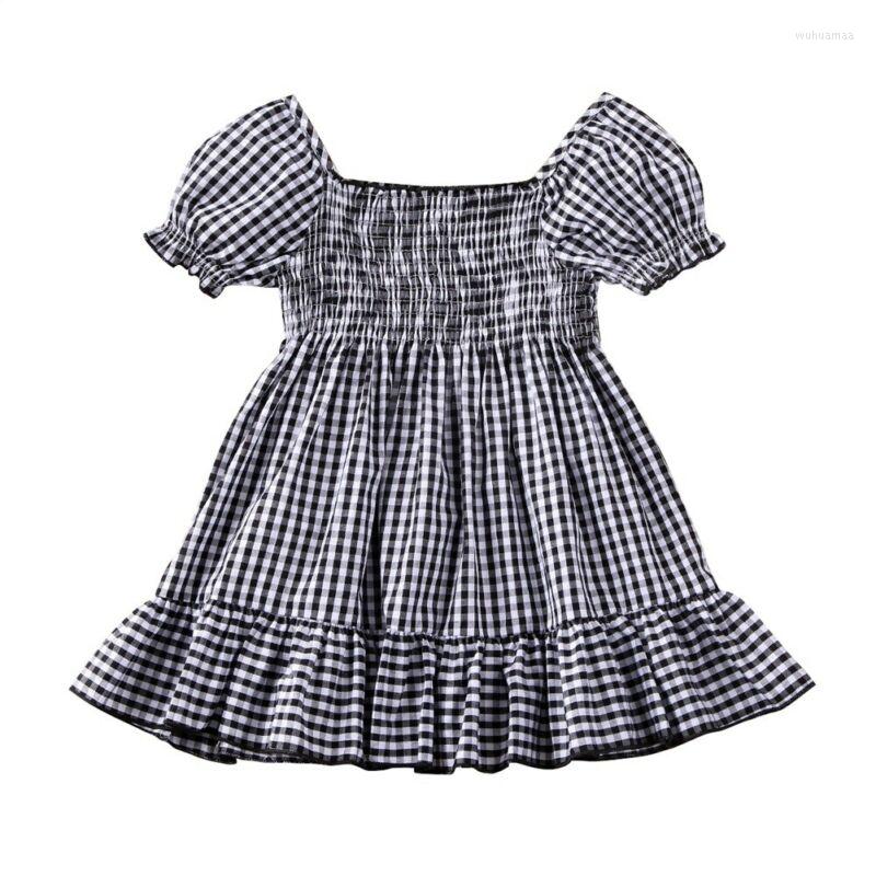 Girl Dresses Summer Casual Short Sleeve Party Black Plaid Ruffle Tutu Toddler Kid Baby Dress Cute Clothing Costume
Girl Dresses Summer Casual Short Sleeve Party Black Plaid Ruffle Tutu Toddler Kid Baby Dress Cute Clothing Costume