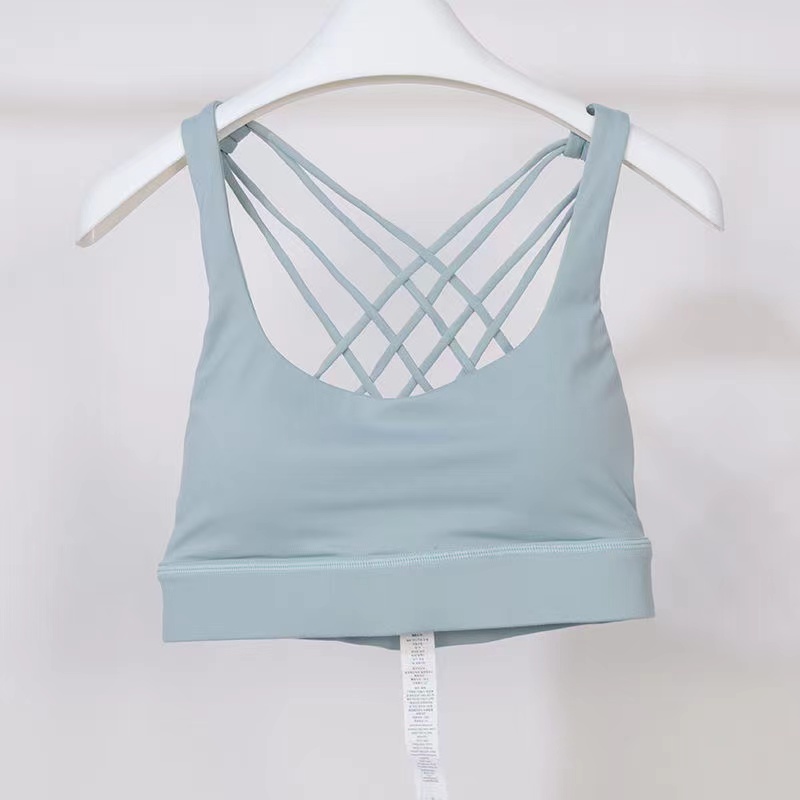 Bra LL Straps Shockproof Yoga Cross Outfit Running Gym Sport Tank Top Women Widen Hem Push Up Workout Fitness Undershirt Women Crop Tops HBTH, Light pink
Bra LL Straps Shockproof Yoga Cross Outfit Running Gym Sport Tank Top Women Widen Hem Push Up Workout Fitness Undershirt Women Crop Tops HBTH, Light pink