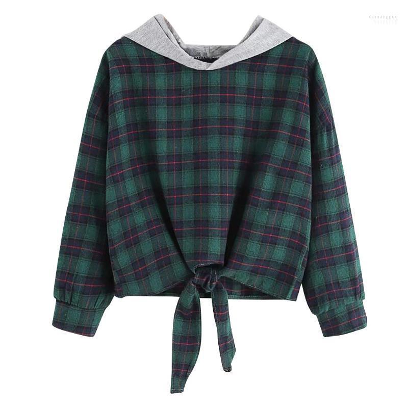 Women' Hoodies Harajuku Plaid Printed For Teen Girls Student Autumn Bandage Bowknot Sweatshirt Hooded Crop Top Tracksuit Women Clothes, Green
Women' Hoodies Harajuku Plaid Printed For Teen Girls Student Autumn Bandage Bowknot Sweatshirt Hooded Crop Top Tracksuit Women Clothes, Green