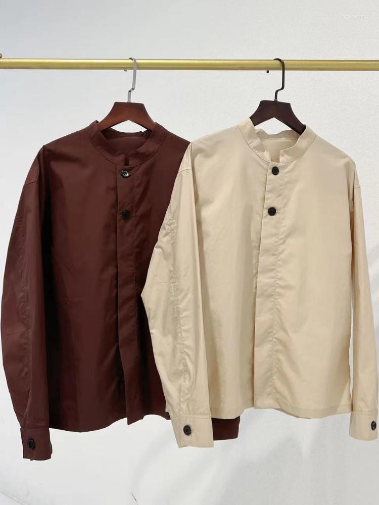 Women's Blouses 2022 Autumn And Winter Slight Stand Neck Two Button Long-sleeved Shirt Women Casual Top, Khaki
Women's Blouses 2022 Autumn And Winter Slight Stand Neck Two Button Long-sleeved Shirt Women Casual Top, Khaki