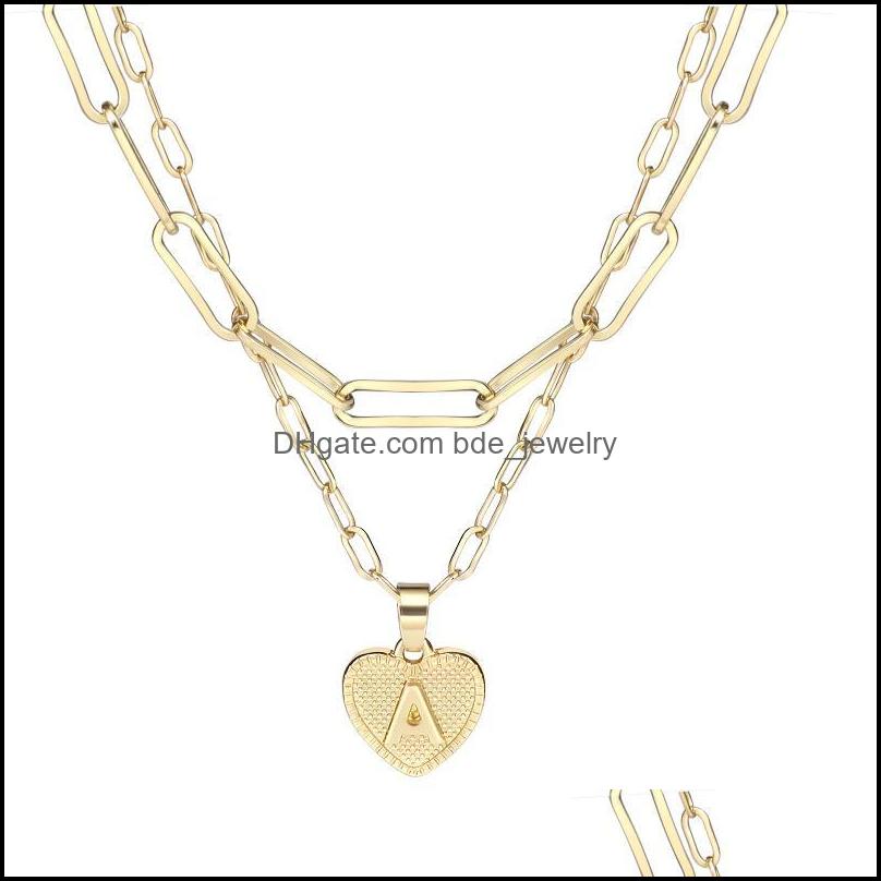 Chains Chains 1 Piece Cute Heart Initial Necklace Gold Color Letters Az 26 Alphabet Pendant For Women Girl Party Jewelry Gift Drop D Dheti
Chains Chains 1 Piece Cute Heart Initial Necklace Gold Color Letters Az 26 Alphabet Pendant For Women Girl Party Jewelry Gift Drop D Dheti