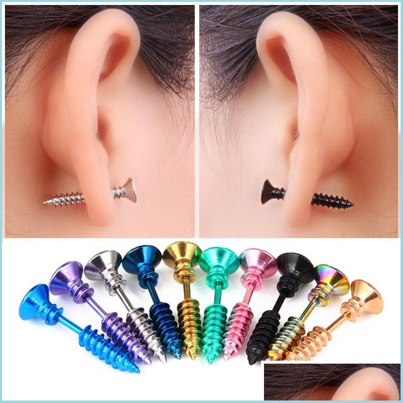 Stud Stud Explosionproof Hypoallergenic Titanium Steel Screw Earrings Stainless Halloween Funny Jewelry Drop Delivery 2022 Dhpky
Stud Stud Explosionproof Hypoallergenic Titanium Steel Screw Earrings Stainless Halloween Funny Jewelry Drop Delivery 2022 Dhpky