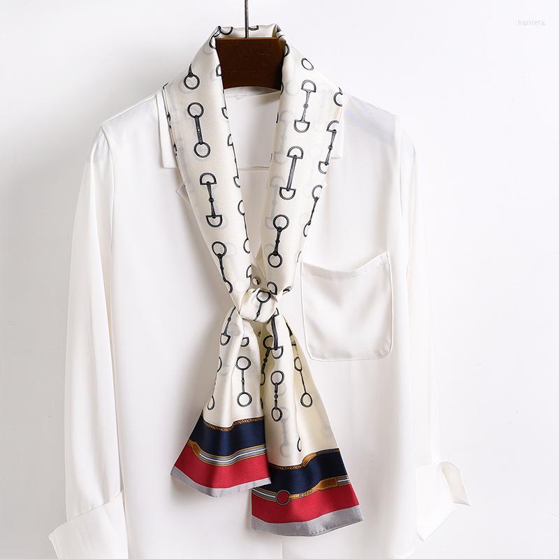 Scarves 2022 Small Silk Scarf For Women Print Handle Bag Ribbons Long Skinny Fashion Head
Scarves 2022 Small Silk Scarf For Women Print Handle Bag Ribbons Long Skinny Fashion Head