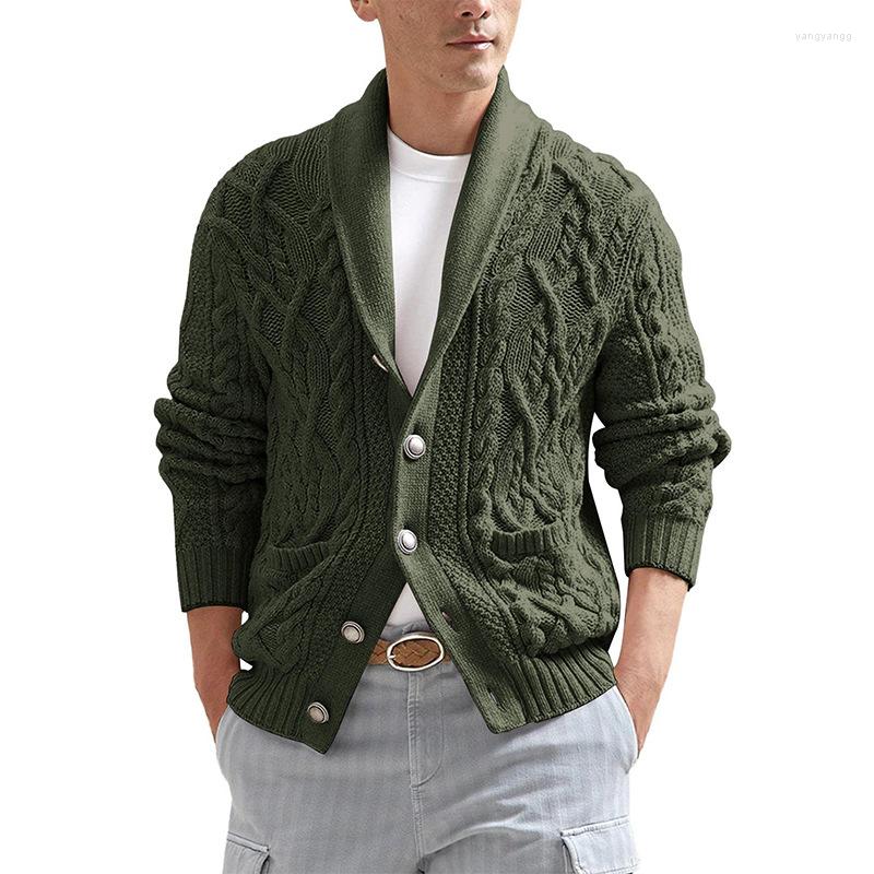 Men's Sweaters Men Sweater Solid Color Knit Cardigan Retro Lapel Fashion Casual Classic Top Gentleman Versatile Loose And Comfortable, Gray
Men's Sweaters Men Sweater Solid Color Knit Cardigan Retro Lapel Fashion Casual Classic Top Gentleman Versatile Loose And Comfortable, Gray