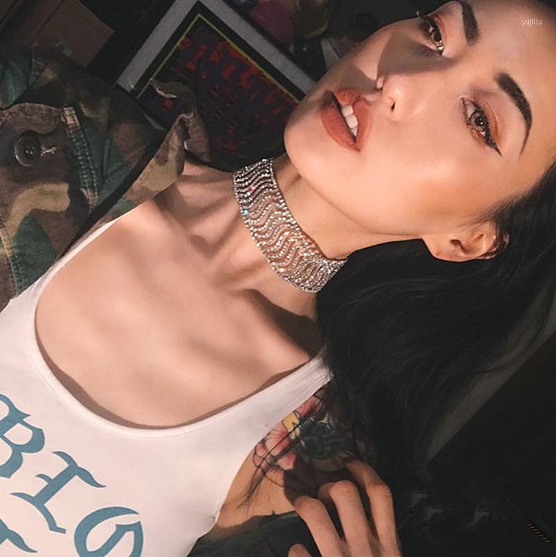 Choker Luxurious Rhinestone Neck Chain Women Chokers O-chain Fashion For Gift Jewelry Party
Choker Luxurious Rhinestone Neck Chain Women Chokers O-chain Fashion For Gift Jewelry Party