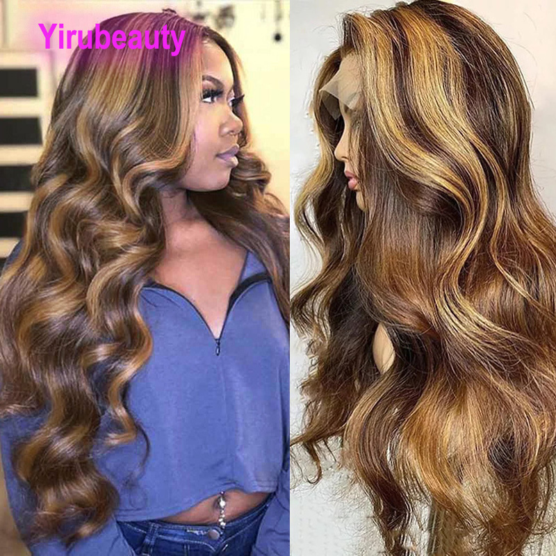 Brazilian Peruvian Indian 13X4 Lace Front Wig Raw Virgin Human Hair P4 27 Piano Color Body Wave 10-32inch, 150%density p4 27
Brazilian Peruvian Indian 13X4 Lace Front Wig Raw Virgin Human Hair P4 27 Piano Color Body Wave 10-32inch, 150%density p4 27