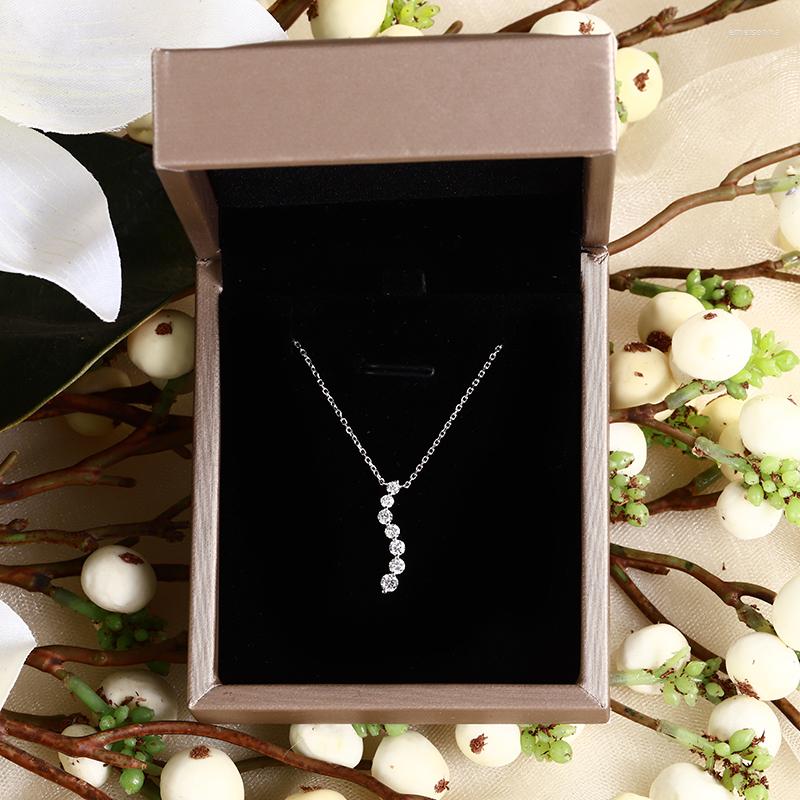 Chains Real 18K White Gold Pendant VVS Lab Diamond Rose Fine Jewelry For Women Engagement Gift
Chains Real 18K White Gold Pendant VVS Lab Diamond Rose Fine Jewelry For Women Engagement Gift