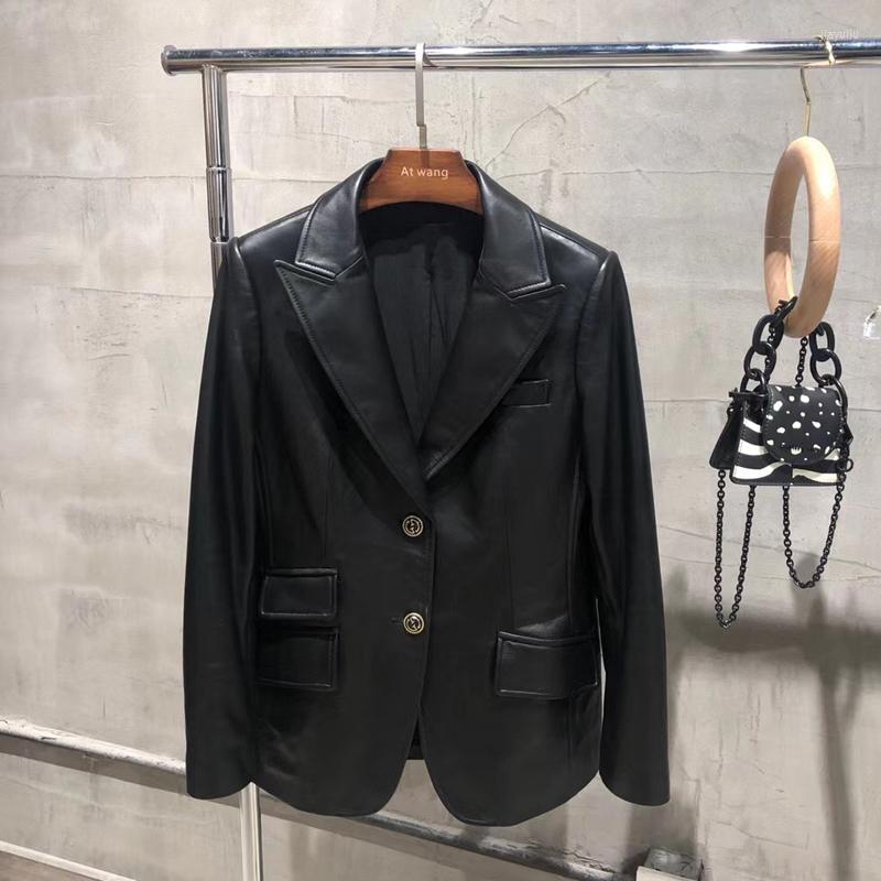 Women' Leather Women' Jacket Spring Casual Style Short Coat Real Sheepskin Clothes Pocket Decoration Turn-Down Collar Size -XL
Women' Leather Women' Jacket Spring Casual Style Short Coat Real Sheepskin Clothes Pocket Decoration Turn-Down Collar Size -XL
