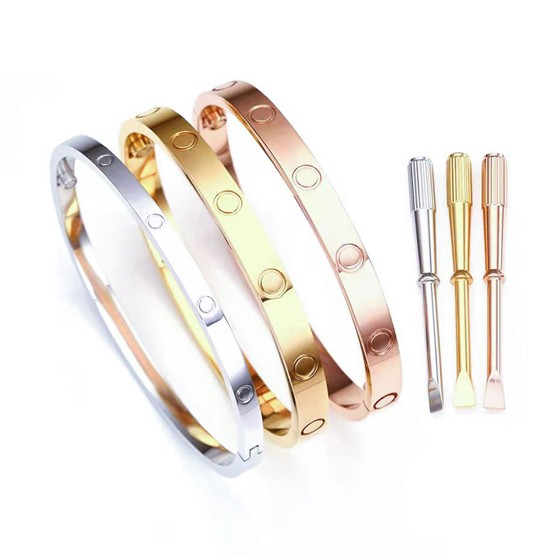 bangles love bracelets designers gold Women men diamond screw stainless steel christmas wedding gift luxury jewelry silver rose plated fashion thin bracelet
bangles love bracelets designers gold Women men diamond screw stainless steel christmas wedding gift luxury jewelry silver rose plated fashion thin bracelet