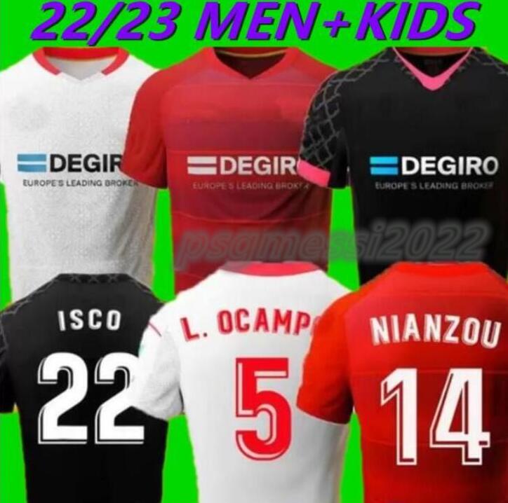 22/23 FC Sevilla SUSO ISCO Soccer Jerseys 2022 Home L.OCAMPOS I.RAKITIC TECATITO MARTIAL Maillots Foot Shirt J.NAVAS RAFA MIR MUNIR FERNANDO football uniform 666
22/23 FC Sevilla SUSO ISCO Soccer Jerseys 2022 Home L.OCAMPOS I.RAKITIC TECATITO MARTIAL Maillots Foot Shirt J.NAVAS RAFA MIR MUNIR FERNANDO football uniform 666