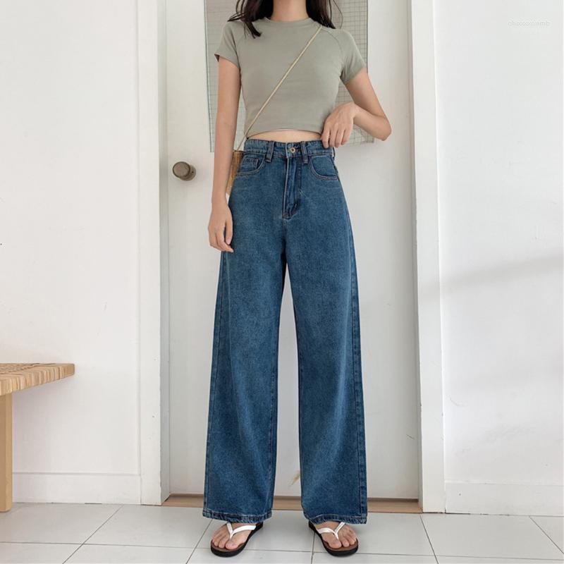 Women's Jeans Women's Wide Leg Fashion Women High Waist Casual Straight Tube Pants Vintage Dropship #F, Dark blue
Women's Jeans Women's Wide Leg Fashion Women High Waist Casual Straight Tube Pants Vintage Dropship #F, Dark blue