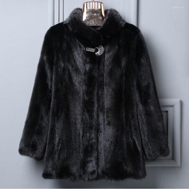 Women' Fur 2022 9XL Winter Women Fuax Mink Loose Coat Lady Korean Fashion Solid Color Fake Outerwear Overcoat H99, White
Women' Fur 2022 9XL Winter Women Fuax Mink Loose Coat Lady Korean Fashion Solid Color Fake Outerwear Overcoat H99, White