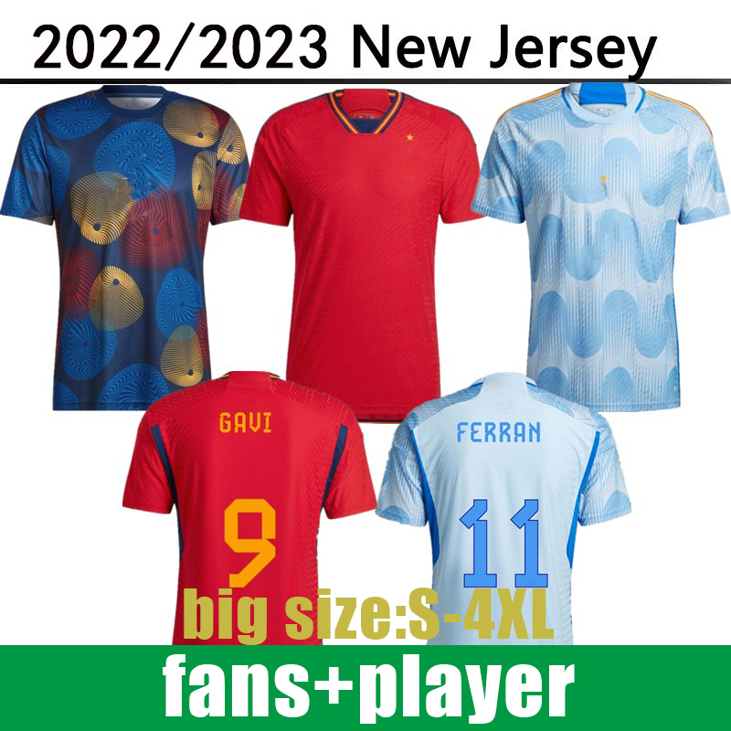 2022 2023 Spain soccer jerseys Espana #10 PEDRI MORATA FERRAN KOKE GAVI TORRES AZPILICUETA 22 23 WORLD RAMOS CUP fans Player version football shirts S- Training wear
2022 2023 Spain soccer jerseys Espana #10 PEDRI MORATA FERRAN KOKE GAVI TORRES AZPILICUETA 22 23 WORLD RAMOS CUP fans Player version football shirts S- Training wear