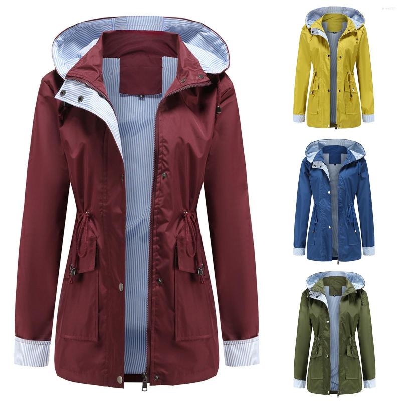 Women's Trench Coats Women Fashion Hooded Outdoors Zipper Windproof Casual Anoraks Autumn Winter Jackets Jacket Outwear L5, Blue
Women's Trench Coats Women Fashion Hooded Outdoors Zipper Windproof Casual Anoraks Autumn Winter Jackets Jacket Outwear L5, Blue