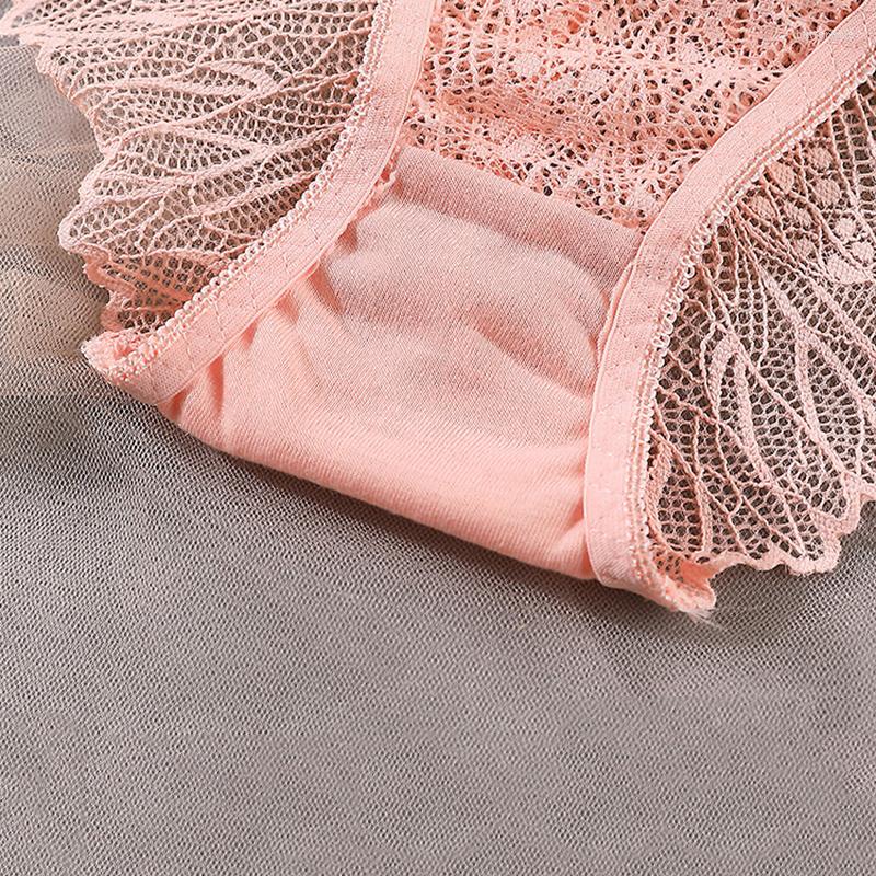 Women's Panties Lace Cotton Underwear With Seamless Design Comfortable To Wear Durable Lightweight For Women XIN-, Pink
Women's Panties Lace Cotton Underwear With Seamless Design Comfortable To Wear Durable Lightweight For Women XIN-, Pink