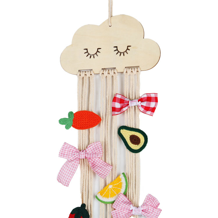 Cloud Baby Hair Clips Holder Ins Nordic Style Wood Princess Hairpin Hairband Storage Pendant DIY Jewelry Organizer Wall Ornament
Cloud Baby Hair Clips Holder Ins Nordic Style Wood Princess Hairpin Hairband Storage Pendant DIY Jewelry Organizer Wall Ornament