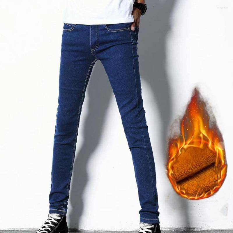 Men's Jeans Men Skinny Denim Mens Fashion Spring Autumn Overalls Solid Color Plush Slim Full Length Winter Pants, Black
Men's Jeans Men Skinny Denim Mens Fashion Spring Autumn Overalls Solid Color Plush Slim Full Length Winter Pants, Black