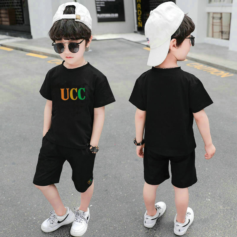 2-10 Years Kids Designer Clothing Sets T-Shirt Pants Set Cotton Clothing baby Boys girl Fashion Brand Children Short sleeve shorts G00189, White g
2-10 Years Kids Designer Clothing Sets T-Shirt Pants Set Cotton Clothing baby Boys girl Fashion Brand Children Short sleeve shorts G00189, White g