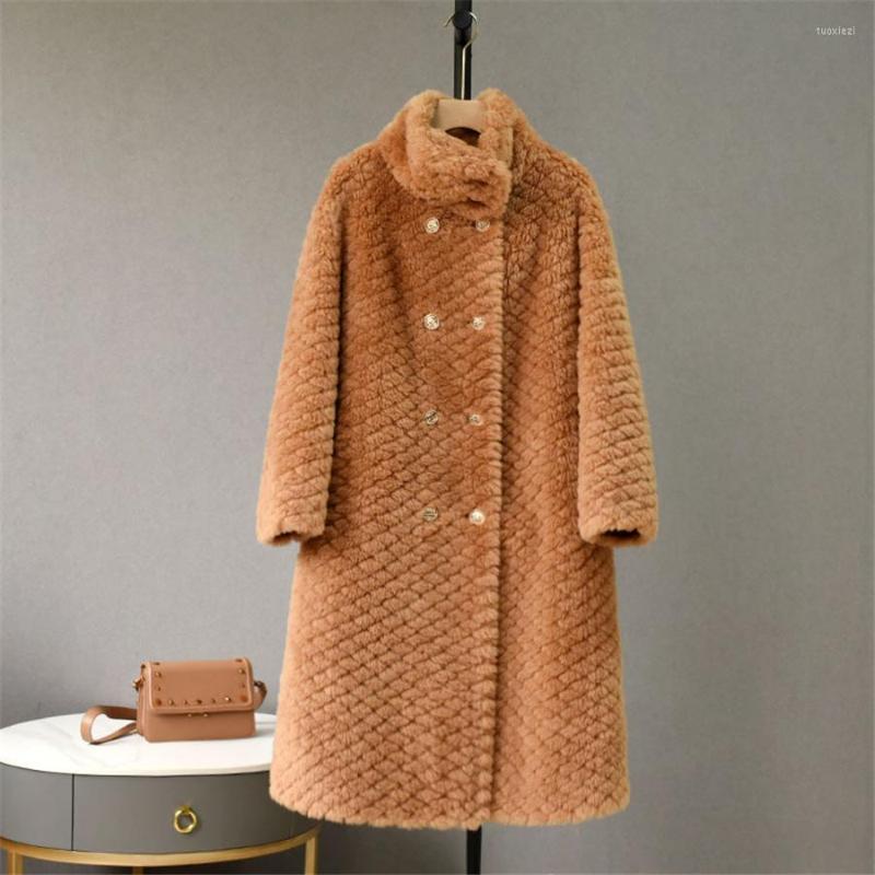 Women's Fur Elegante Plush Overcoat Warm Thick Outwear Top Luxury Parkas Casacos Winter Vintage Imitation Lambwool Faux Long Coat Women, Grey
Women's Fur Elegante Plush Overcoat Warm Thick Outwear Top Luxury Parkas Casacos Winter Vintage Imitation Lambwool Faux Long Coat Women, Grey